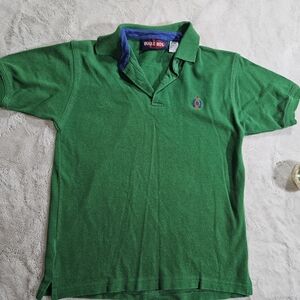 Bugle Boy Green Kids Polo Shirt
